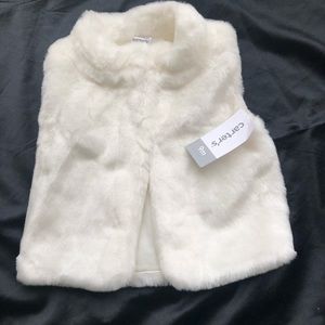 NWT Carter’s Vest in Winter White